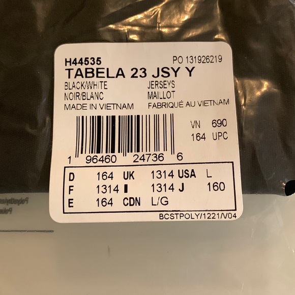 Adidas Tabela 23 soccer jersey - size L (13-14Y) - Picture 10 of 13